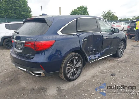 2020 Acura Mdx Technology Package z USA, uszkodzony, nr VIN 5J8YD4H57LL003061